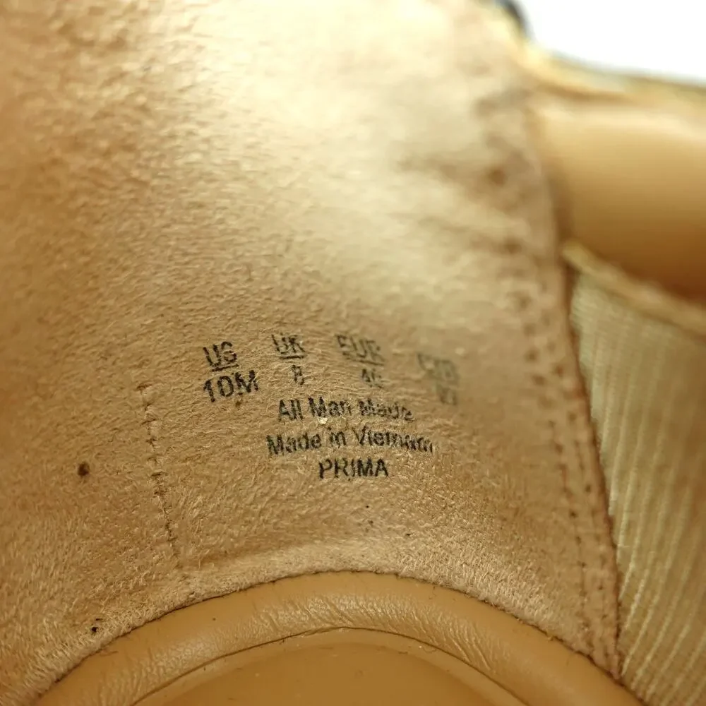 Abella Comfort Nude Black Tan Leather Classic Round Toe Ballet Flats Size 10 - Picture 3 of 7